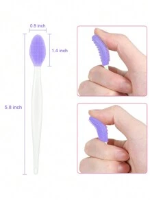 1入組矽膠鼻部潔淨刷,去角質臉部美容刷,按摩工具,深層潔淨,去除粉刺黑頭,臉部護理工具,紅色紫色唇部磨砂刷,護膚,居室裝飾,家居裝飾,臥室裝飾,浴室,聖誕禮物,浴室裝飾,旅行,旅行用品,婚禮,聖誕派對,母親節禮物,家,房間,房屋裝飾,聖誕禮物,母親節禮物,生日,粉色裝飾,客廳裝飾,臥室,男友禮物,父親節禮物,蘑菇,新年,媽媽,配件,父親節禮物,朋友,有趣的禮物 - 紫色 - 查看 7
