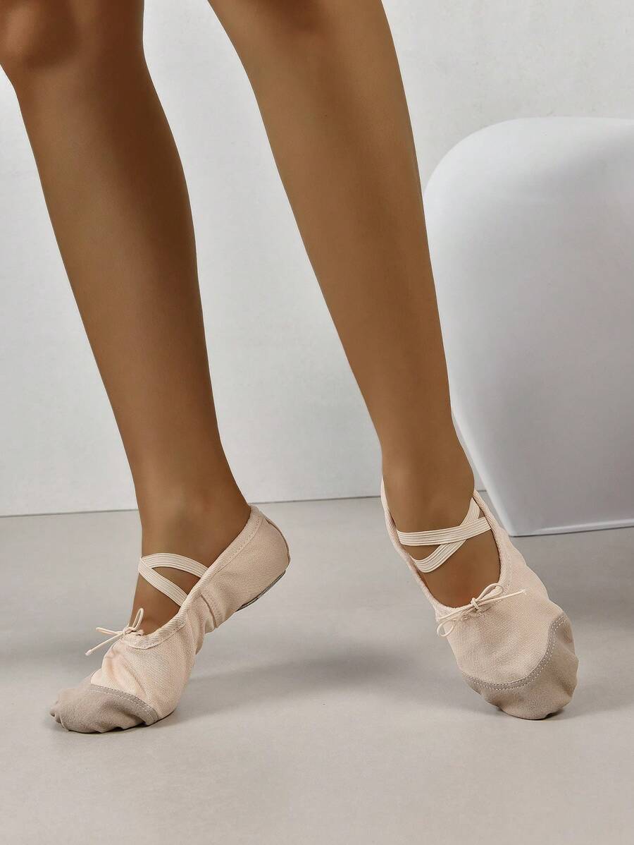 女式成人軟底舞鞋,中老年練習鞋,芭蕾等級考試舞鞋,貓爪形鞋底有助於身材塑形