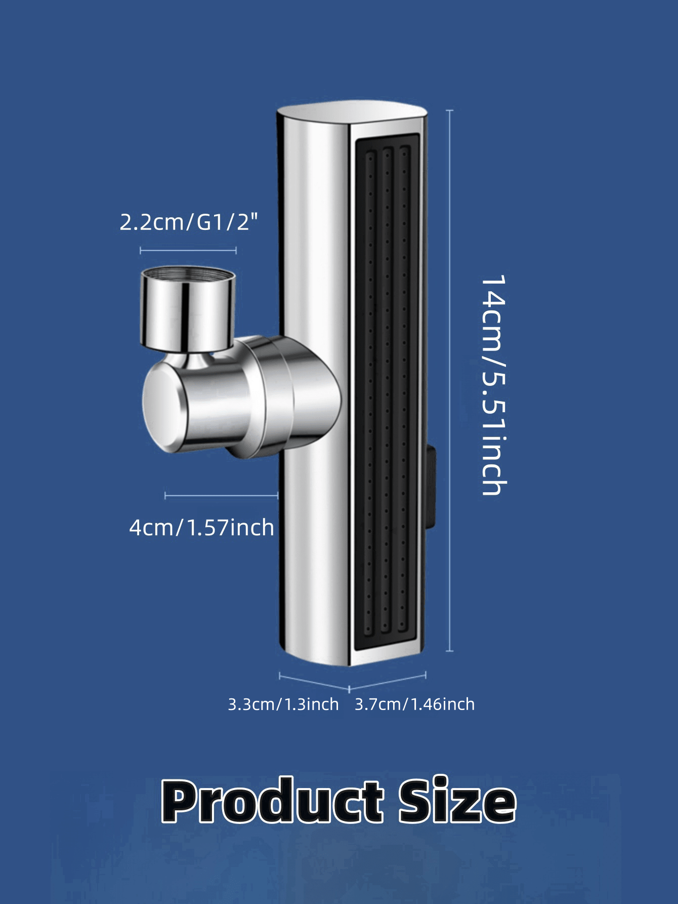 New Upgraded 3in1 Multifunctional Faucet Extender With Waterfall