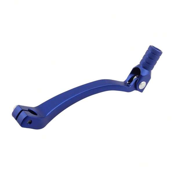 Motorcycle Gear Shifter Lever Start Pedal Cnc Modified Part For Offroad Bike, Matte Blue