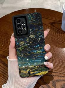Ốp lưng điện thoại chống sốc bảo vệ TPU hình bầu trời đầy sao của Apple, tương thích với iPhone X, XR, 11, 12, 13, 14, 12 Pro Max, 13 Pro Max, 14 Pro Max, 15, 15 Pro, 15 Plus, 15 Pro Max, iPhone 16 16 Pro 16 Plus 16 Pro Max và A04, A12, A13, A14, A24, A32, A50, A33, A34, A52, A54, A71, A73, S20, S20 FE, S22 Ultra - Nhiều màu - Xem 4