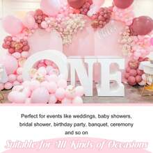 1pc Spandex Wedding Arch Cover, 2-Sided Fitted Round Top Chiara Backdrop Stand Covers For Wedding Birthday Party Shower Banquet Arch Decoration - Hồng - Xem 11
