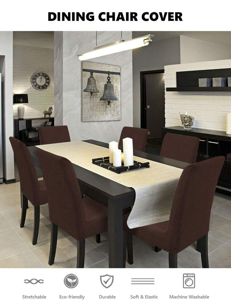 Acquista Fodera per sedia addensata Set di cuscini Fodera per sedia da pranzo Fodera per sgabello universale Fodera per sedia elasticizzata per tavolo da pranzo per hotel in Italia a partire da