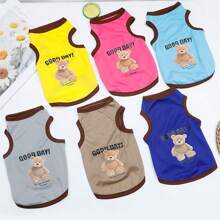 One Piece Pet Clothes, Breathable Summer Dog Vest, Thin Corgi Clothes For Small Dogs And Cats
