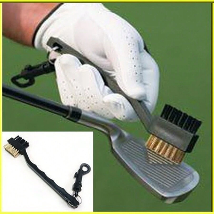 Cepillo Para Palos De Golf + Color Negro - Negro - Ver 1