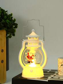 Giáng sinh Led Nến Đèn lồng giấy , Người già , Cây thông noel Đồ trang trí , Bối cảnh , Creative Đồ trang trí , Qủa tặng Đèn - trắng - Xem 3
