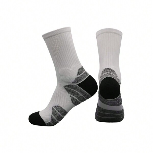 Elite Basketball Socks Thickened High Top Professional Antislip Sports Socks With Midcalf