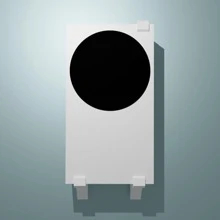 Soporte Para Xbox Serie S (base De Pared) - Blanco - Ver 1