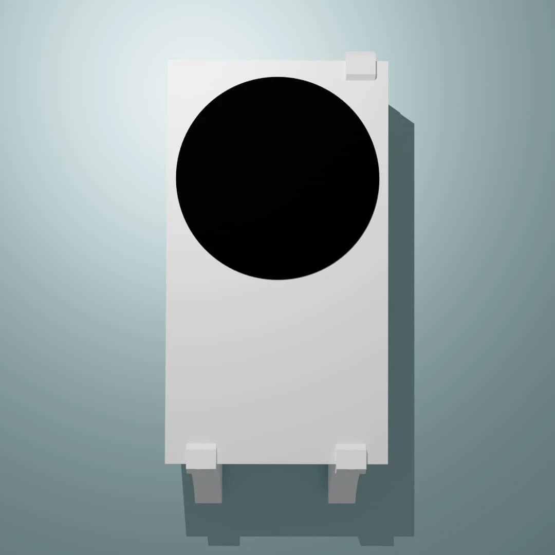 Soporte Para Xbox Serie S (base De Pared) - Blanco - Ver 1