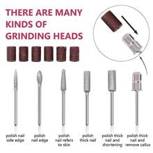 Manicure Machine 20000RPM Professional Nail Drill Electric Nail File With Speed Display Manicure Knife Pedicure Machine