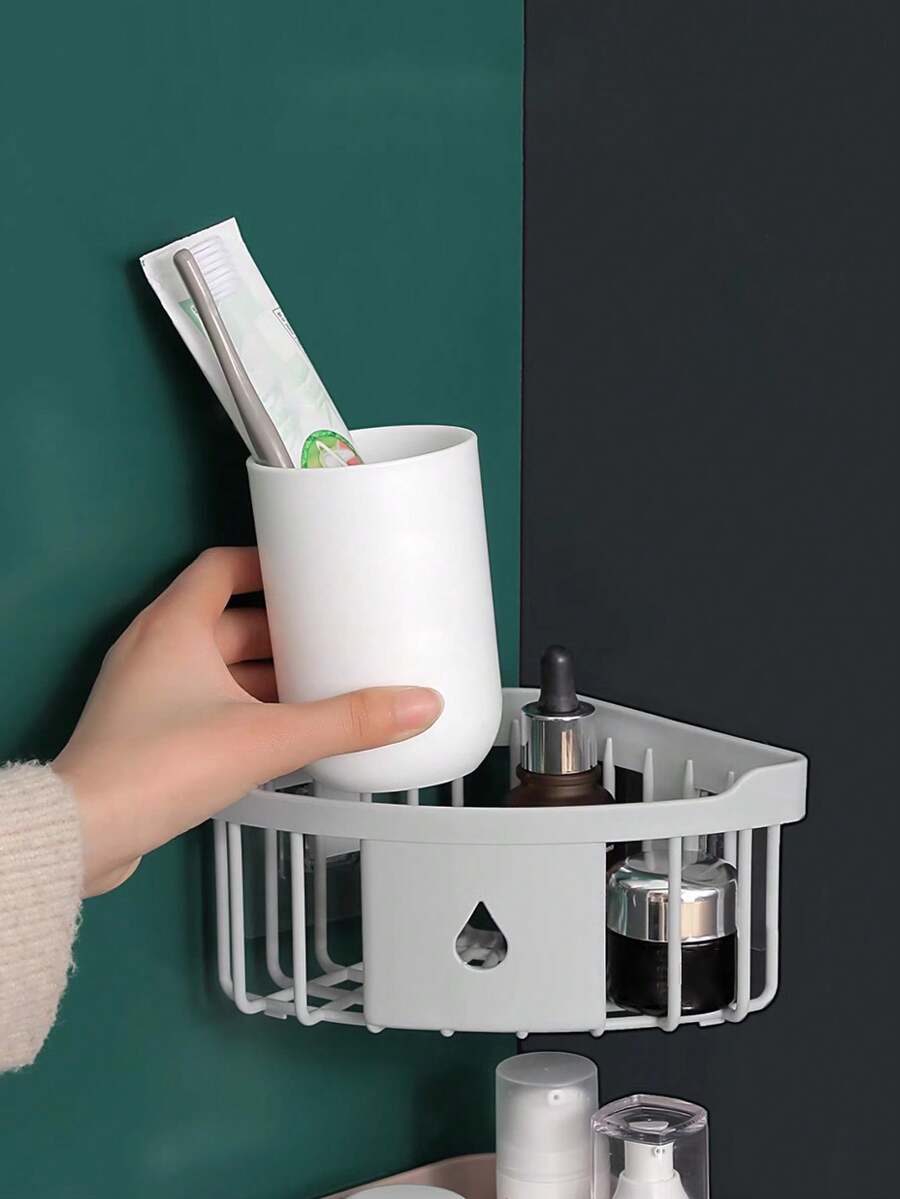 ชั้นวางของแบบติดผนัง - สีขาว - ดู 1