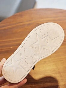 1對2023新款兒童防水皮靴,男孩暖和防滑短靴,女孩雪地靴,冬季用品