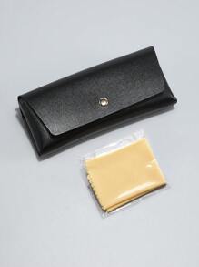 1只復古圓形金屬框架男款太陽眼鏡,帶有朋克風格的男款眼鏡 - 黑色 - 查看 6