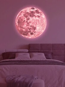 1入組月紋夜光牆貼