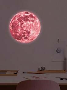 1入組月紋夜光牆貼