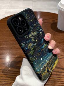 Ốp lưng điện thoại chống sốc bảo vệ TPU hình bầu trời đầy sao của Apple, tương thích với iPhone X, XR, 11, 12, 13, 14, 12 Pro Max, 13 Pro Max, 14 Pro Max, 15, 15 Pro, 15 Plus, 15 Pro Max, iPhone 16 16 Pro 16 Plus 16 Pro Max và A04, A12, A13, A14, A24, A32, A50, A33, A34, A52, A54, A71, A73, S20, S20 FE, S22 Ultra - Nhiều màu - Xem 2