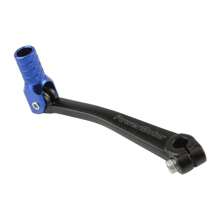 Powermotor摩托車配件換檔杆定制cnc鋁合金污濁車踢起器,黑色和藍色 - 黑色 - 查看 1