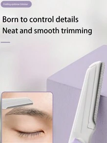 Eyebrow Grooming Kit With Professional Slanted Eyebrow Tweezer, Beauty Scissors With Comb And Eyebrow Razor Kit - For Shaping & Trimming Eyebrow,Makeup,Cheap,Room Decor,Vanity,Travel,Bedroom,Makeup Accessories