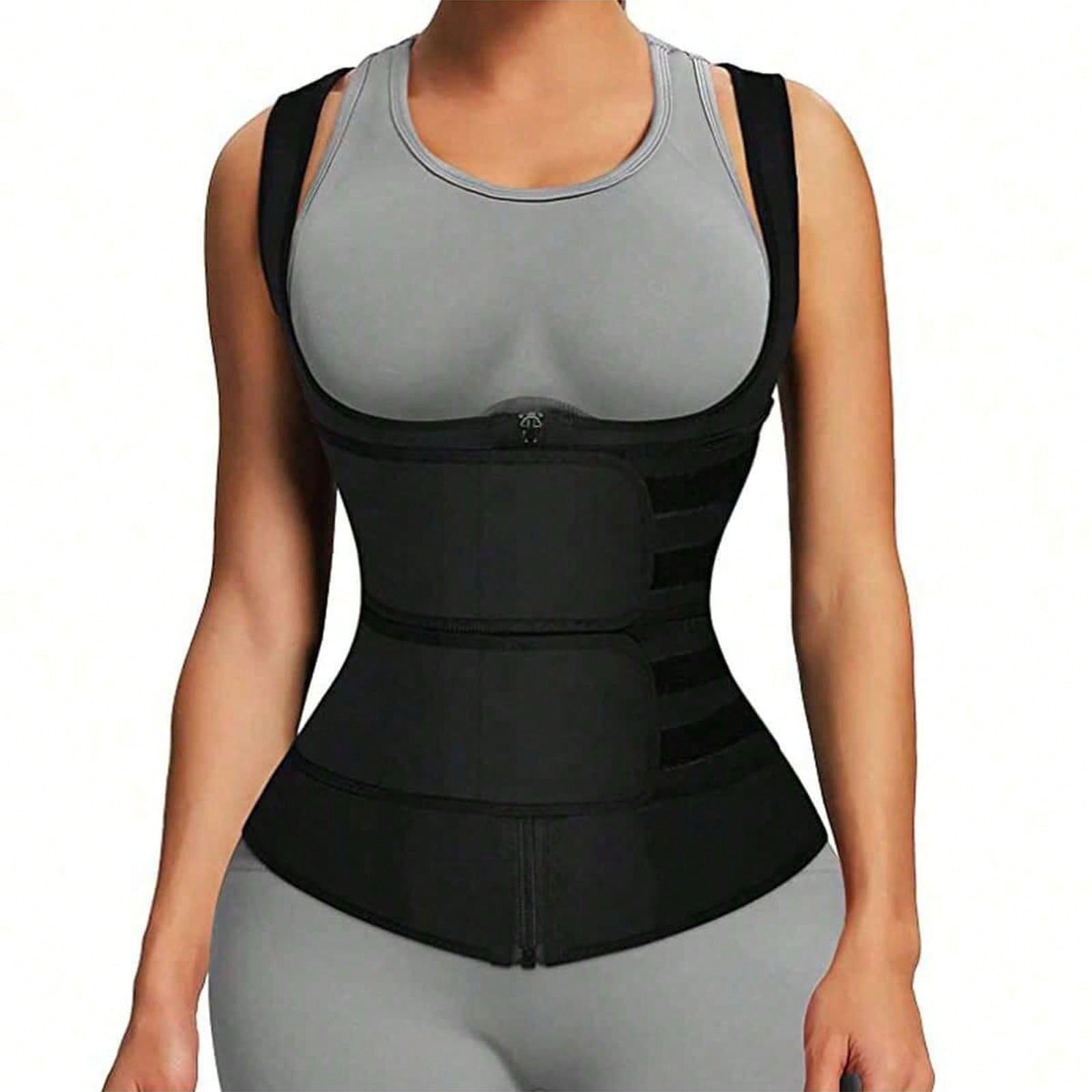 Women's Shapewear Vest With Magic Tape, To Pull In Belly And Slim