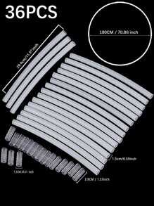 1pc 1.8M PE Balloon Stand, Minimalist White Balloon Holder For Party Back To School Valentine Day