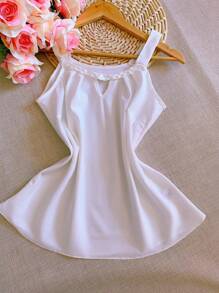 Women Tank Tops & Camis - 白色 - 查看 1