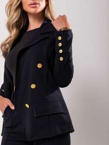 Women Two-piece Outfits - 黑色 - 查看 4