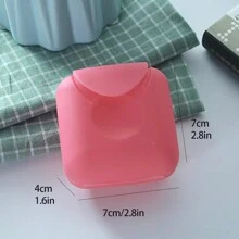 Hộp đựng xà phòng di động Hộp đựng xà phòng dễ thương Hộp đựng xà phòng rửa tay đáng yêu cho gia đình, đi bộ đường dài, du lịch, cắm trại - Xà phòng giấy cỡ nhỏ & cỡ lớn Đồ dùng du lịch thiết yếu Phụ kiện du lịch Đồ dùng du lịch thiết yếu, Tổ chức du lịch cho bãi biển, Kỳ nghỉ hè, Trở lại trường - Hồng - Xem 3