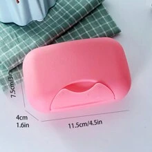 Hộp đựng xà phòng di động Hộp đựng xà phòng dễ thương Hộp đựng xà phòng rửa tay đáng yêu cho gia đình, đi bộ đường dài, du lịch, cắm trại - Xà phòng giấy cỡ nhỏ & cỡ lớn Đồ dùng du lịch thiết yếu Phụ kiện du lịch Đồ dùng du lịch thiết yếu, Tổ chức du lịch cho bãi biển, Kỳ nghỉ hè, Trở lại trường - Hồng - Xem 4