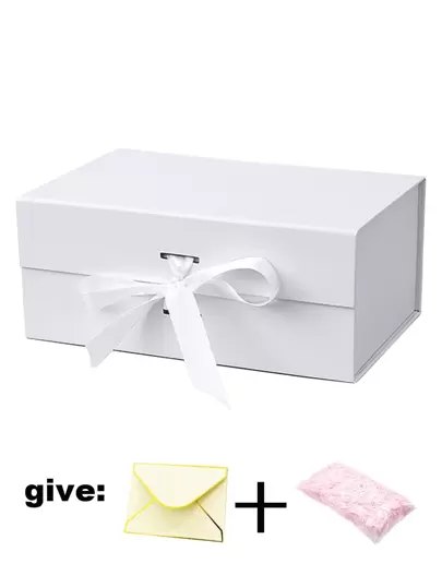 1pc Foldable Gift Box, Gift Packaging Box, Saudi National Day Theme Gift Box For Family And Friends, Universal Holiday Gift Box, Back To School Valentine Day