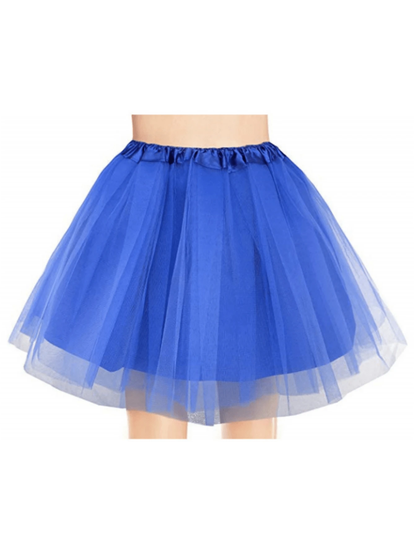 1pc Tutu Skirt, 4 Layers, Lining, Mesh Princess Puffy Skirt, Cosplay Skirt, Princess Tulle Skirt