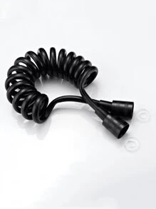 1set Black Stainless Steel Handheld Sprayer With 1.5m Flexible Hose, Modern Bathroom Set Bathroom Accessories Bathroom Tools