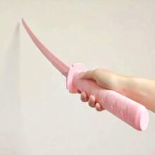 3D 打印伸缩武士剑塑料重力变速剑手部减压玩具潮流 - 粉色 - 查看 2