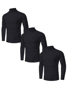 Men Shirts - Black - View 1
