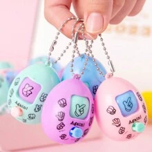 12入組手指猜蛋玩具,互動石頭剪刀布遊戲,扭蛋球,新奇禮物猜拳玩具 (隨機顏色)