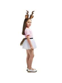 Spooktacular Creations Halloween Deer Headband With Fawn Tail Accesories Set, Antler Headband Reindeer Costume For Girls Women Halloween Dress Up Cosplay Party - Nhiều màu - Xem 3
