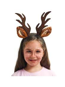 Spooktacular Creations Halloween Deer Headband With Fawn Tail Accesories Set, Antler Headband Reindeer Costume For Girls Women Halloween Dress Up Cosplay Party - Nhiều màu - Xem 6