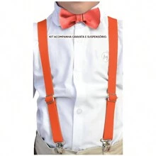 Miguelito Moda Infantil Young Boys Sets - trái cam - Xem 3