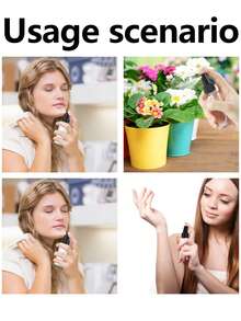 10pcs 20ml Reusable Transparent Plastic Perfume Spray Bottles, Portable Mini Plastic Spray Travel Containers - Clear - View 5