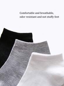 Sports Outdoor 5pairs Sweat Absorbing, Breathable, And Odor Resistant Sports Socks