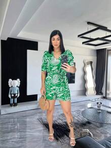 Women Jumpsuits - Green - View 1