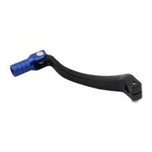 PowerMotor Motorcycle Gear Shift Lever Dirt Bike Kick Starter Peg Matte CNC Modification Parts Two Colors (Black/Blue) Random Delivery - Black - View 5