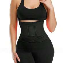 运动户外女士腰部训练器，带压缩腰带、桑拿腰带、运动/腰部修身带、腹部裹巾/带和塑身器