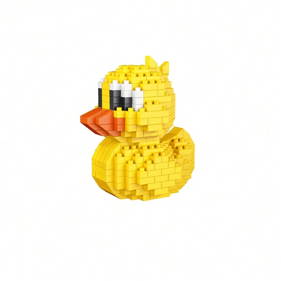 Um Conjunto de Blocos de Montar de Modelo de Pato Amarelo, Blocos de Partículas Minúsculos para Melhorar a Destreza dos Dedos e o Desenvolvimento Cerebral, Presente Ideal para Iniciantes. Observação: A caixa pode ter sofrido danos leves durante o transporte. Decoração de Quarto, Pato de Borracha, Micro Blocos, Brinquedos de Construção, Blocos de Construção, Pato, Tijolos, Blocos de Construção, Patos de Borracha, Pato de Borracha, Patos de Borracha, Blocos de Construção, Pato de Borracha