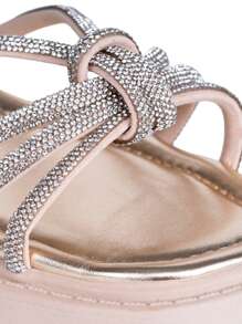 Domidona Women Platforms & Wedge Sandals - 金色 - 查看 8