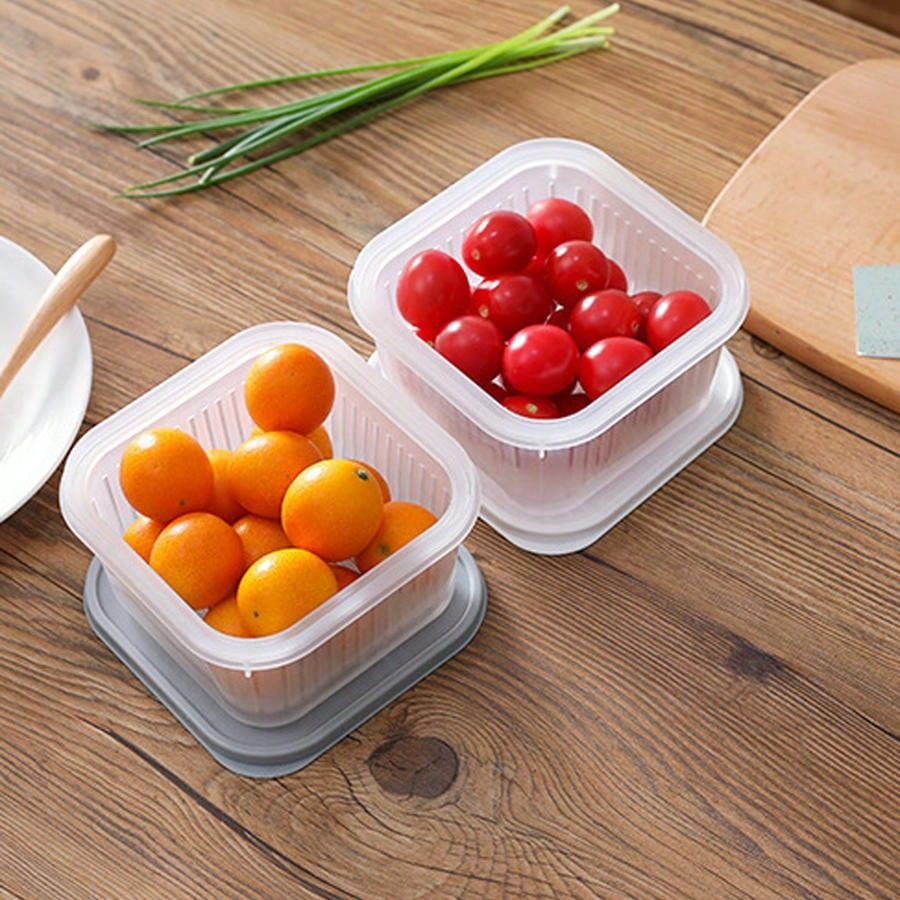 1ps Chopped Green Onion, Ginger Slices, Garlic Crisper, Refrigerator