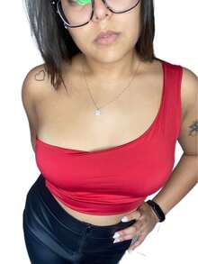 Women Tops - 紅色 - 查看 7