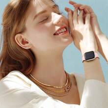 12入組薄款錶帶,適用於apple Watch系列9 45mm 40mm 41mm 42mm 44mm 38mm 49mm,精巧的細窄柔軟矽膠運動錶帶,適用於apple Watch帶 - Ultra/ultra2系列9 8/7/6/5/4/3/2/1/se/se2 女士男士 - 彩色 - 查看 3