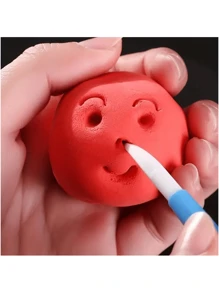 8 Piezas De Herramientas Para Modelar, Tallar Y Esculpir Arcilla Y Cerámica - Multicolor - Ver 3