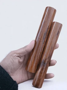 Pair Of Keys Percussion Musical Instrument To Mark Rhythms - Brown - View 1