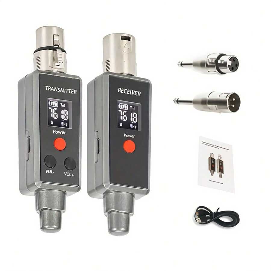 Wired To Wireless Conversion One To One Transmission - Black - View 1